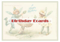 Vintage Birthday Ecards